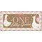 Big Dot of Happiness One Silly Goose Pink Kraft Paper Banner, Girl 1st Birthday Party Banner, Printed Brown Paper Party Sign Decoration – 1 Count